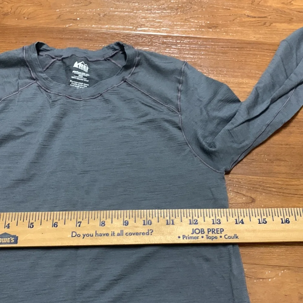 REI Merino Wool Long Sleeve Crew Neck Shirt